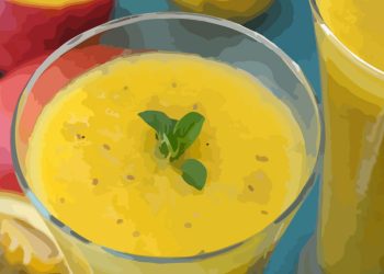 JUGO DE MANGO, PIÑA Y MARACUYÁ