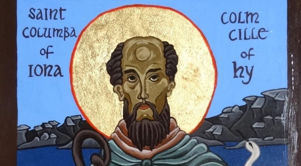 Padre de la iglesia celta | Columba de Iona (521-597)