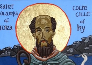 Padre de la iglesia celta | Columba de Iona (521-597)