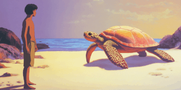 LA TORTUGA ROJA: LA RENDICIÓN AL TIEMPO